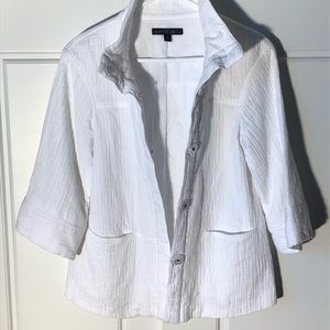 LAFAYETTE 148 New York | White button up jacket